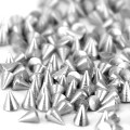 Studs cone argent - 1mm