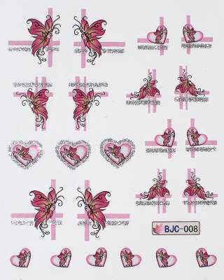 Stickers ongles Nail Art : Papillons