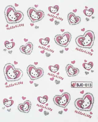 Stickers ongles Nail Art : Hello Kitty 2