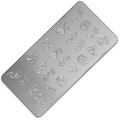 Plaque stamping ongles - BK08