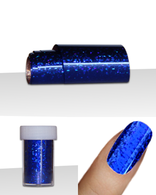 Foil bleu hologramme (2)