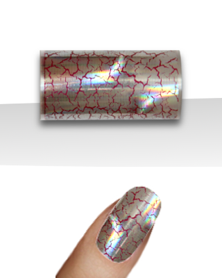 Foil "craquelé" hologramme