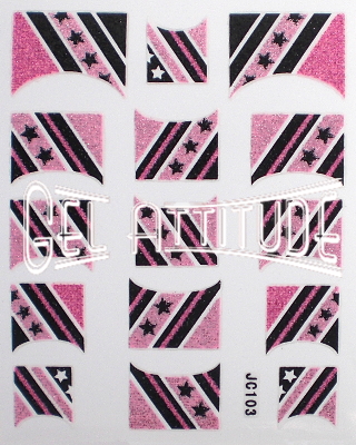 Sticker pour ongle - "French" design 103