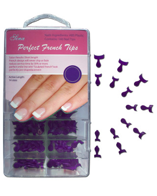 Perfect French Tips - Purple