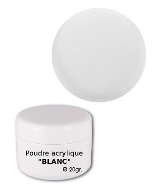 Poudre acrylique - Blanc