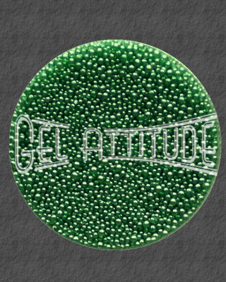 Micro billes - vert translucide