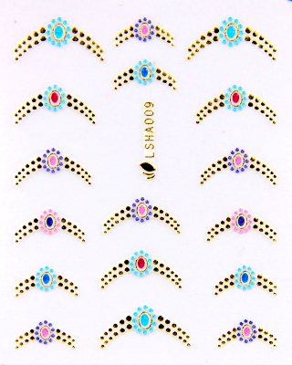 Stickers ongles Nail Art : French bague