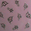 Stickers d' ongle "Papillons"
